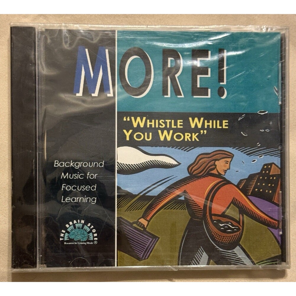 More! Whistle While You Work [Audio CD] Eric Jensen * 9781890460372 * Brand New